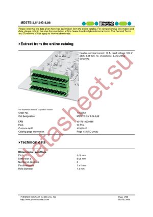 1762062 datasheet  